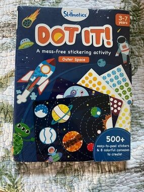 New Skillmatics Dot It! Outer Space Sticker Activity